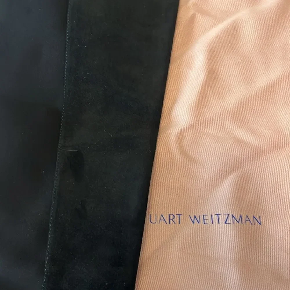 NWT Stuart Weitzman/Dust Bag Gillian Over-The-Knee Suede Boots Size 8.5B $795